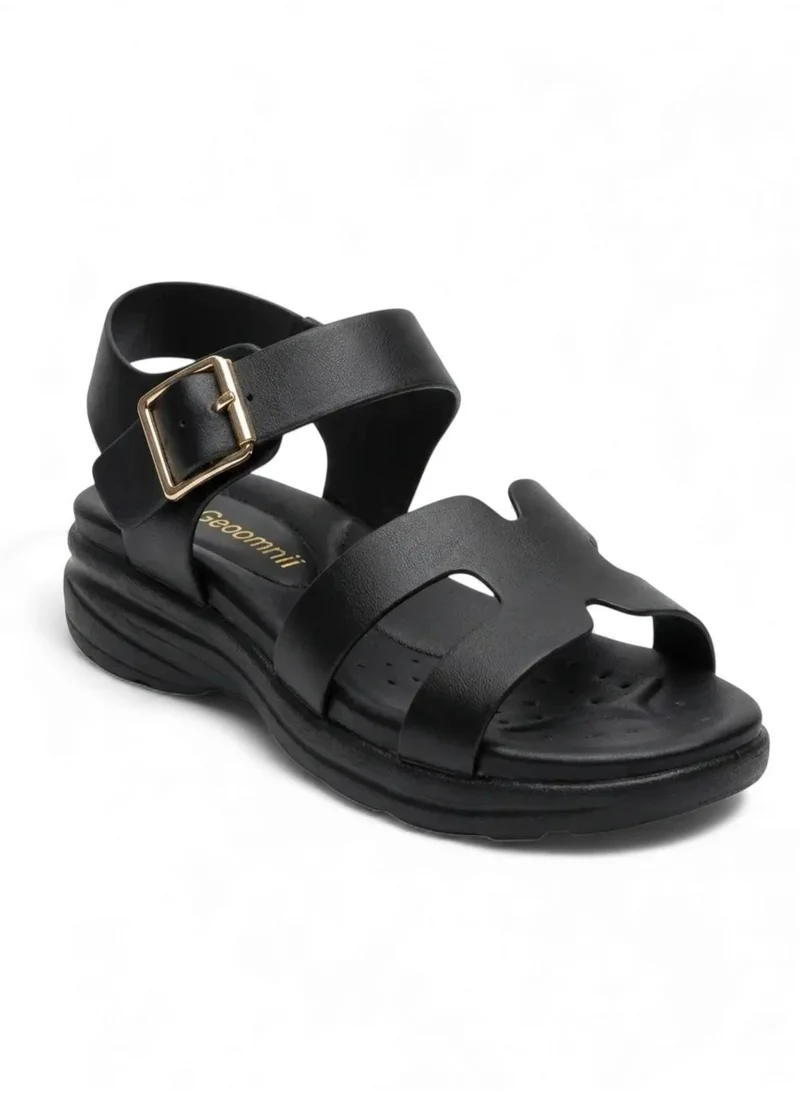 Geoomnii Women’s Sandals with Back Strap – Comfortable, Stylish & Secure Fit